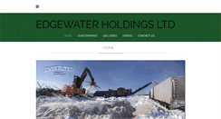 Desktop Screenshot of edgewaterholdings.com