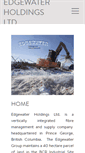 Mobile Screenshot of edgewaterholdings.com