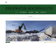 Tablet Screenshot of edgewaterholdings.com